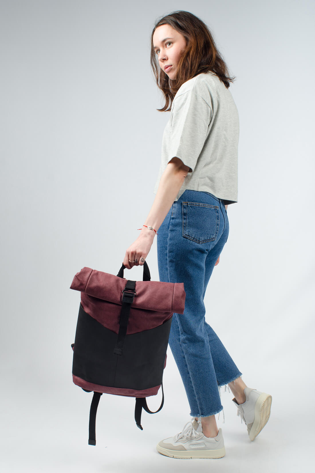 Рюкзак RollTop Arrow Burgundy