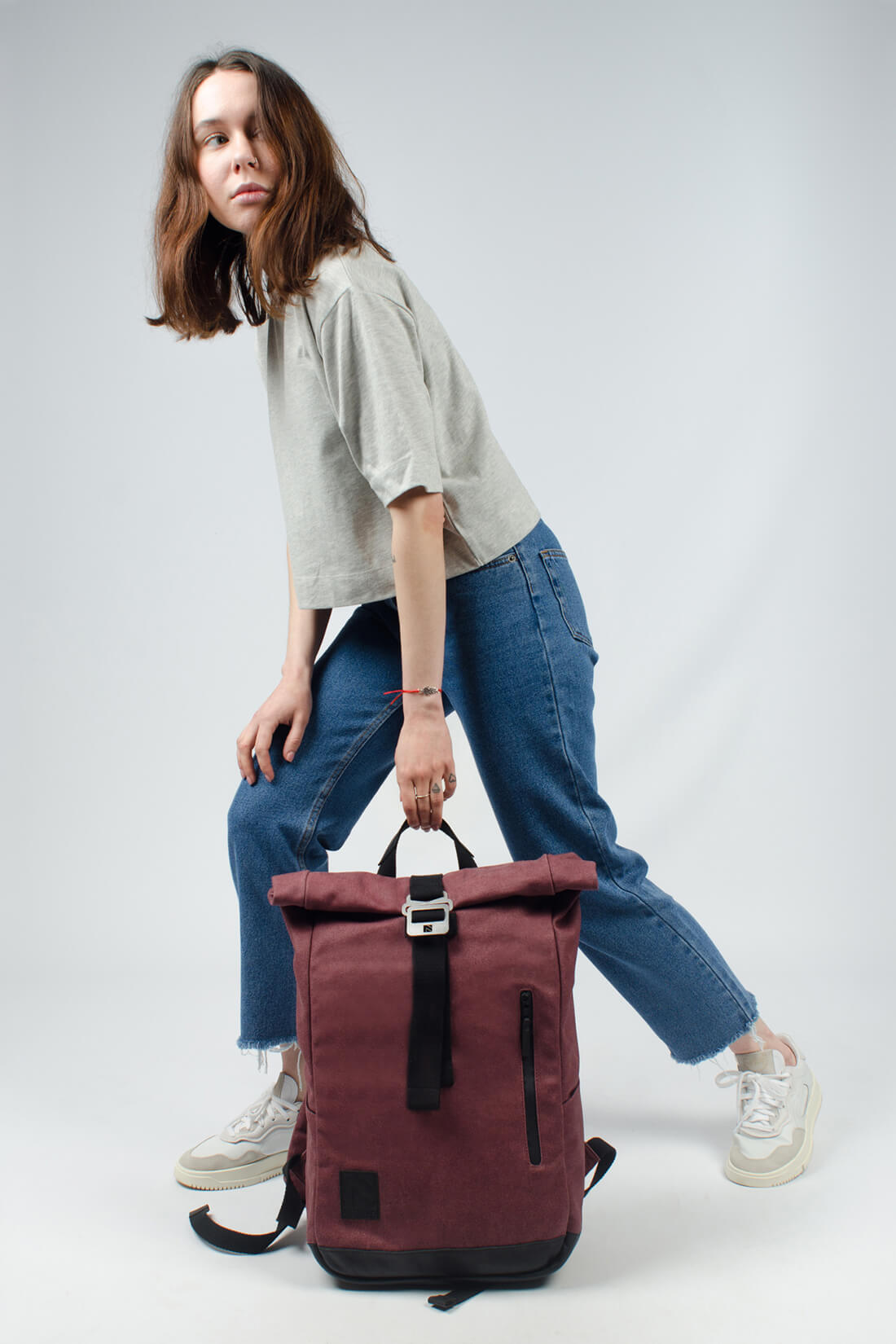 Рюкзак RollTop Burgundy