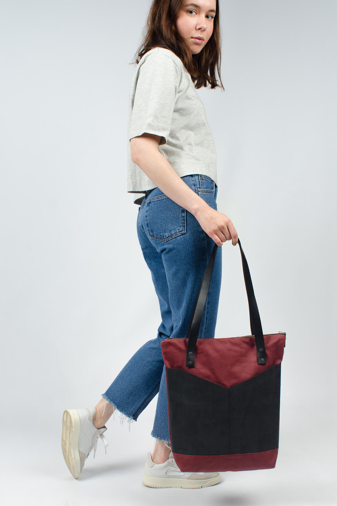 Сумка Tote Bag Arrow Burgundy