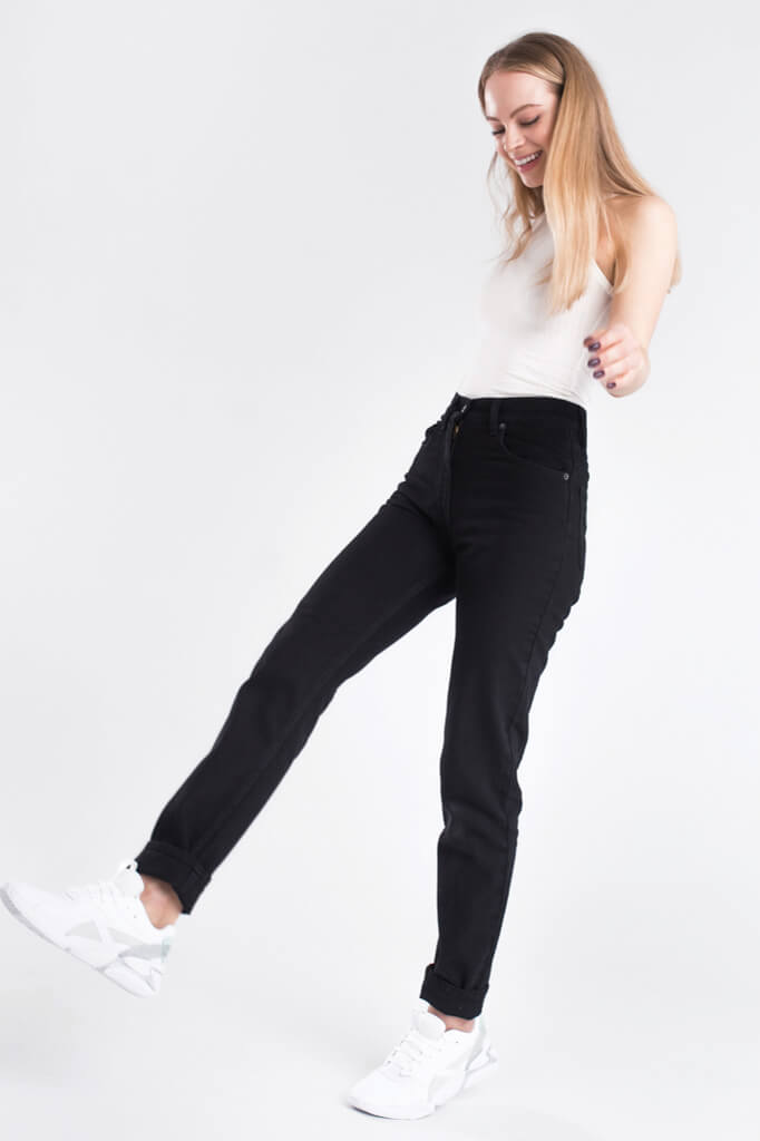 Джинсы Mom Jeans Black