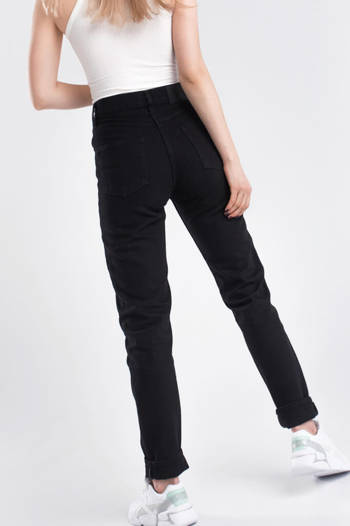 Джинсы Mom Jeans Black