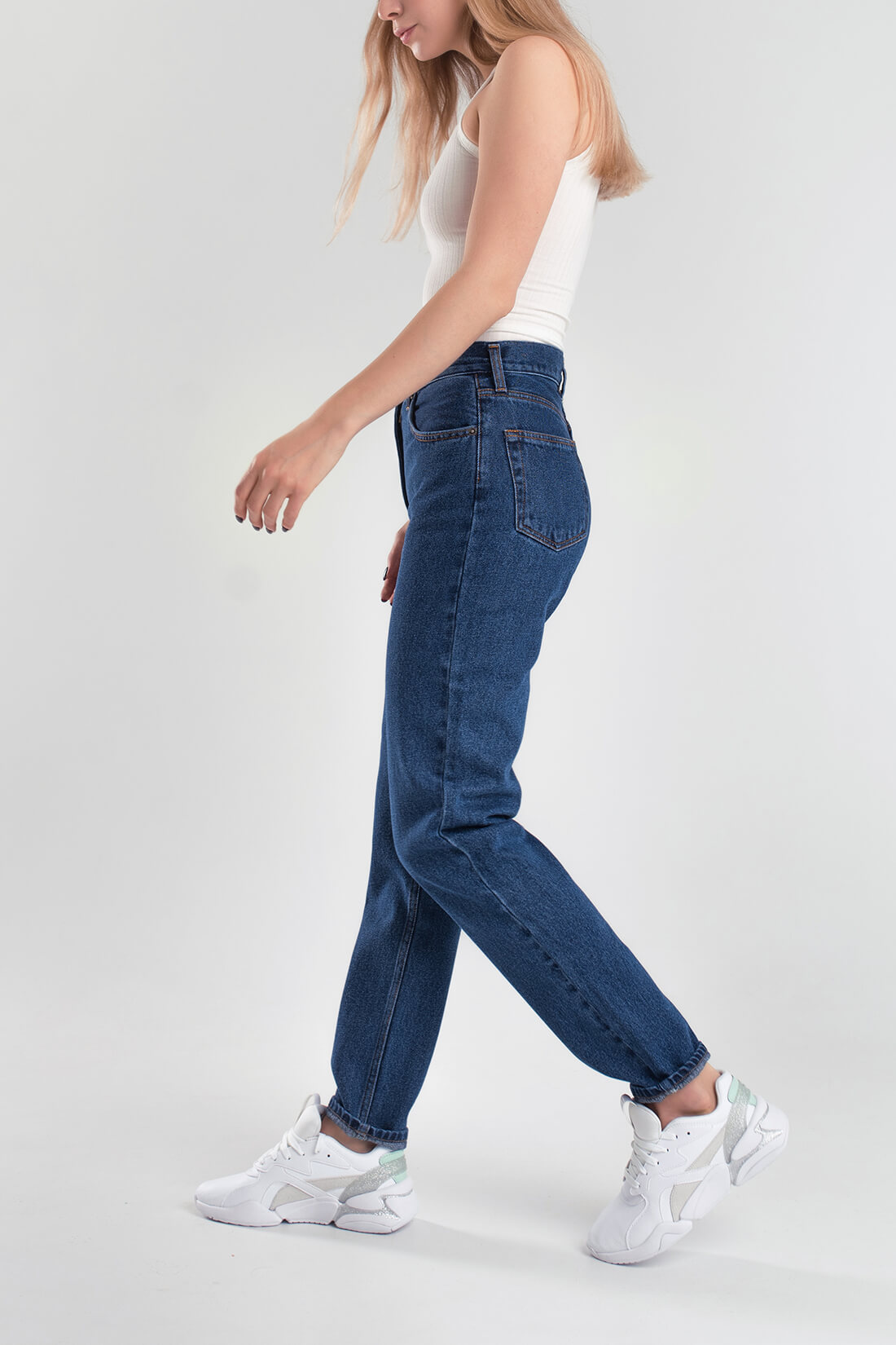 Джинсы Mom Jeans Dark