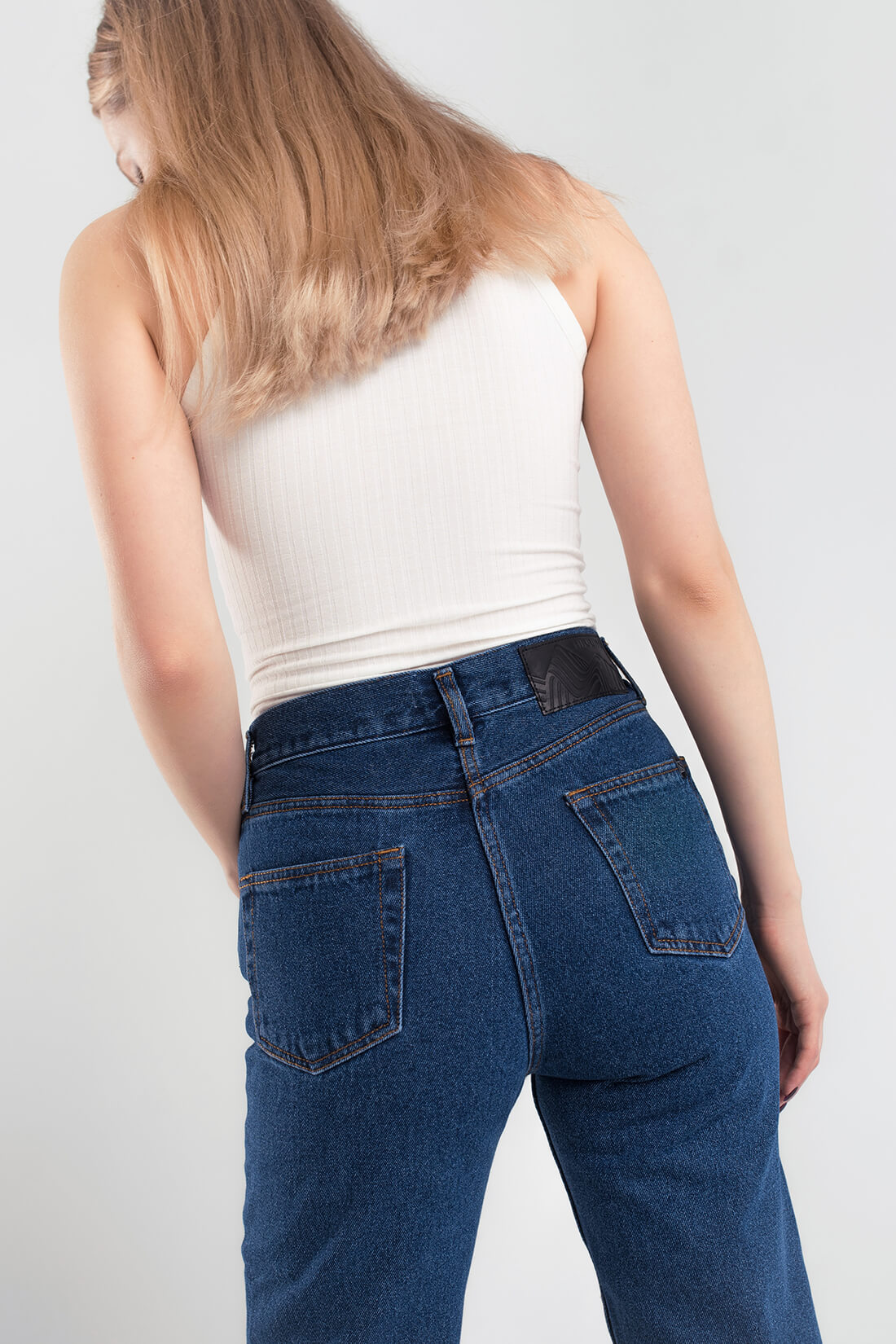 Джинсы Mom Jeans Dark