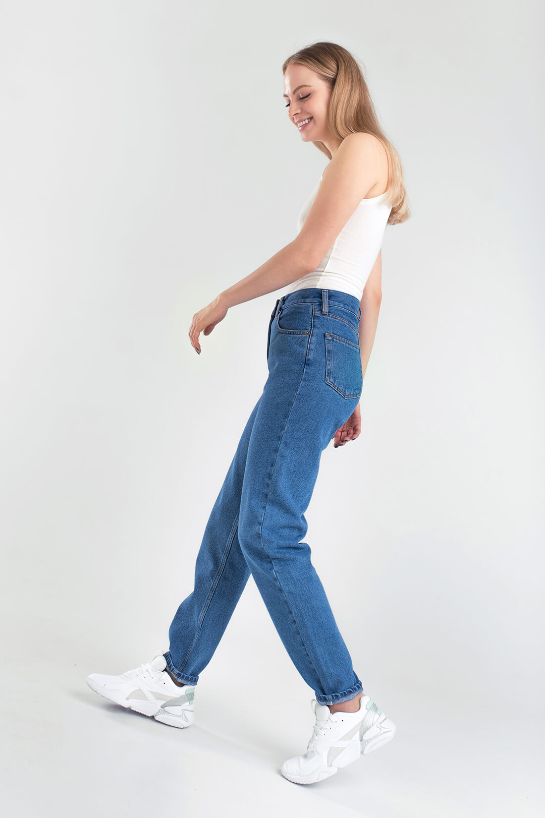 Джинсы Mom Jeans Light