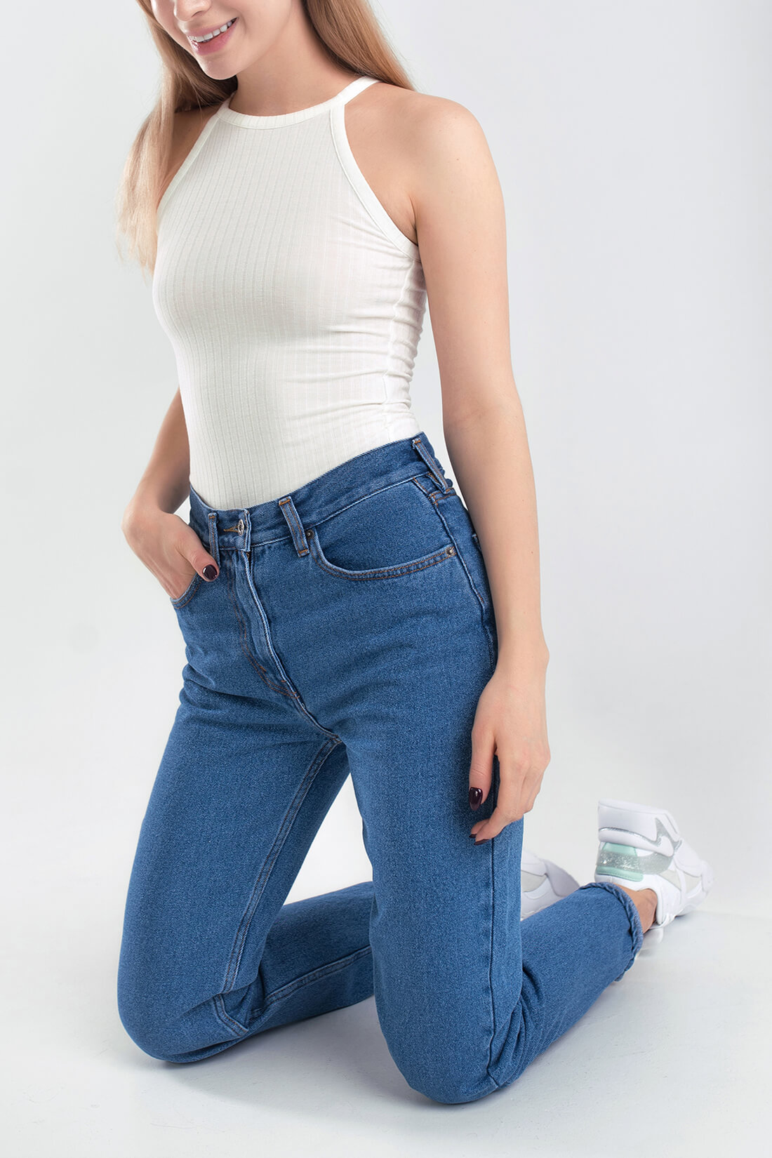 Джинсы Mom Jeans Light