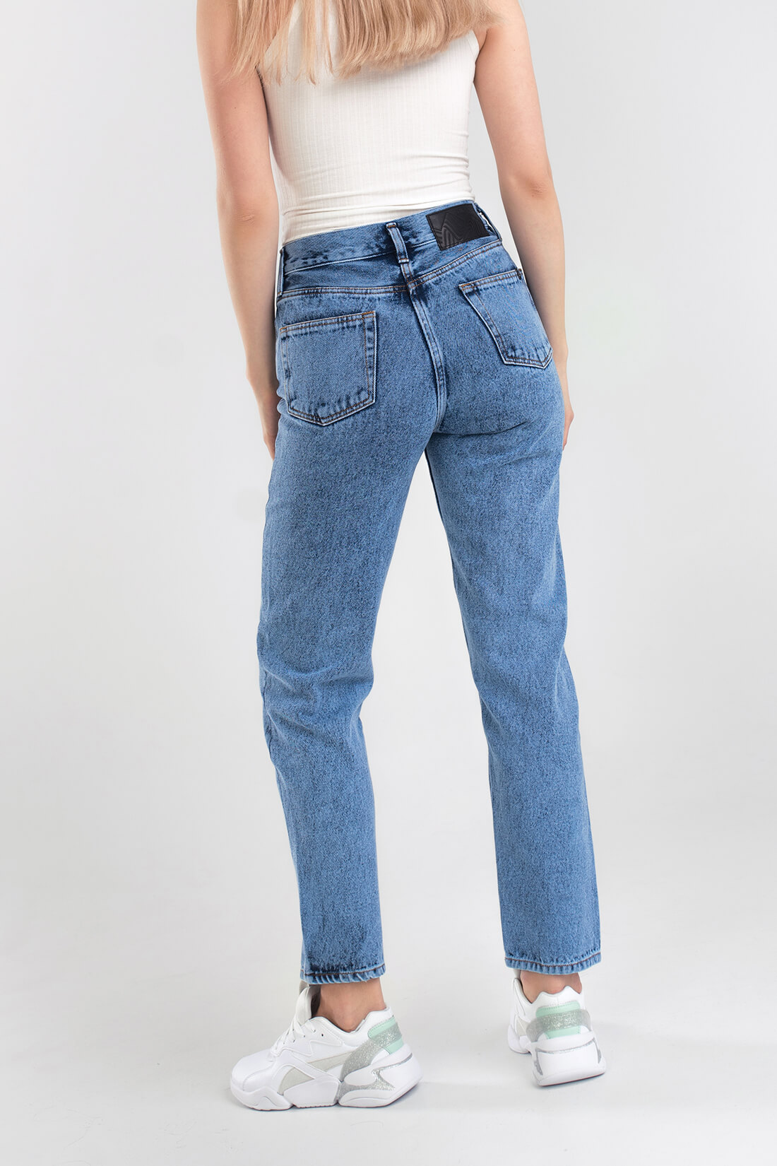 Джинсы Mom Jeans Marble