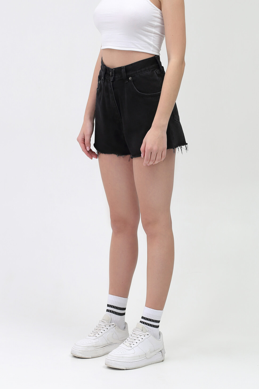 Шорты Cropped Gray